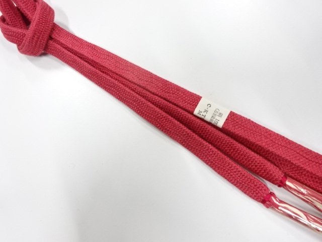 未使用品　正絹　手組帯締め